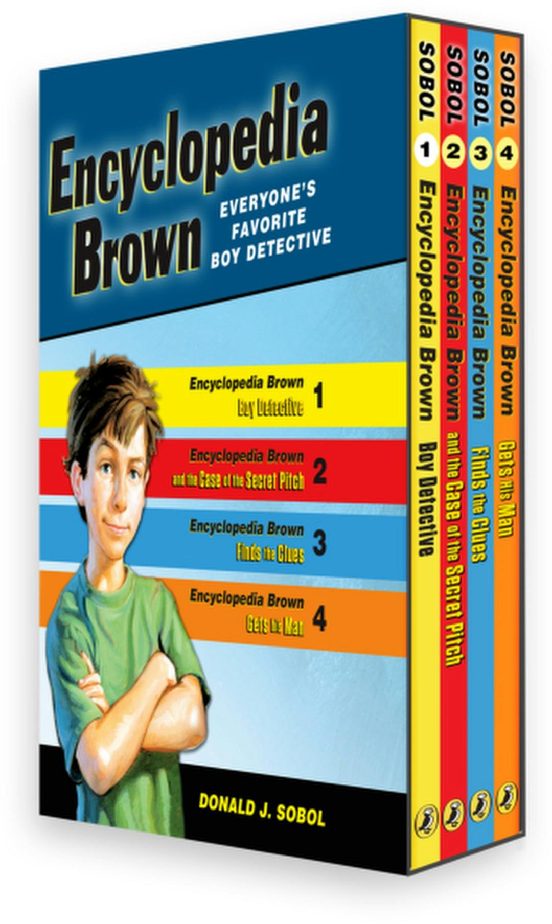 Encyclopedia Brown Box Set (4 books)