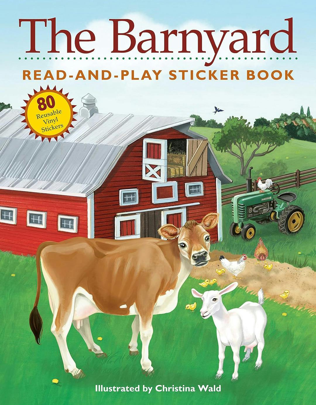 The Barnyard Read-and-Play Sticker Book