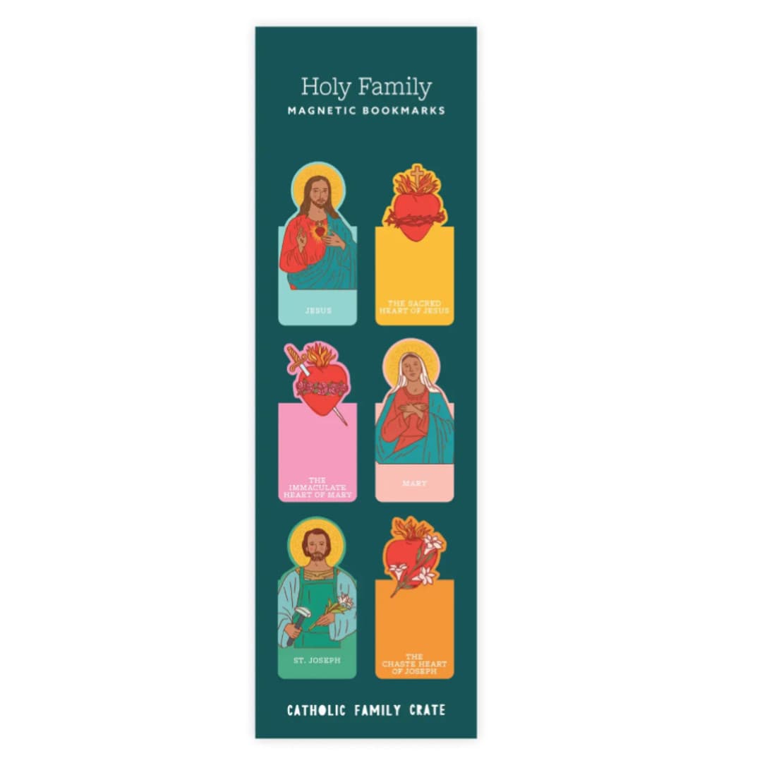 Holy Family Magnetic Bookmarks